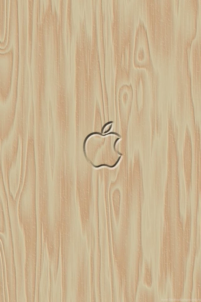 Wooden Apple iPhone Wallpapers By Cheddar79 On DeviantArt