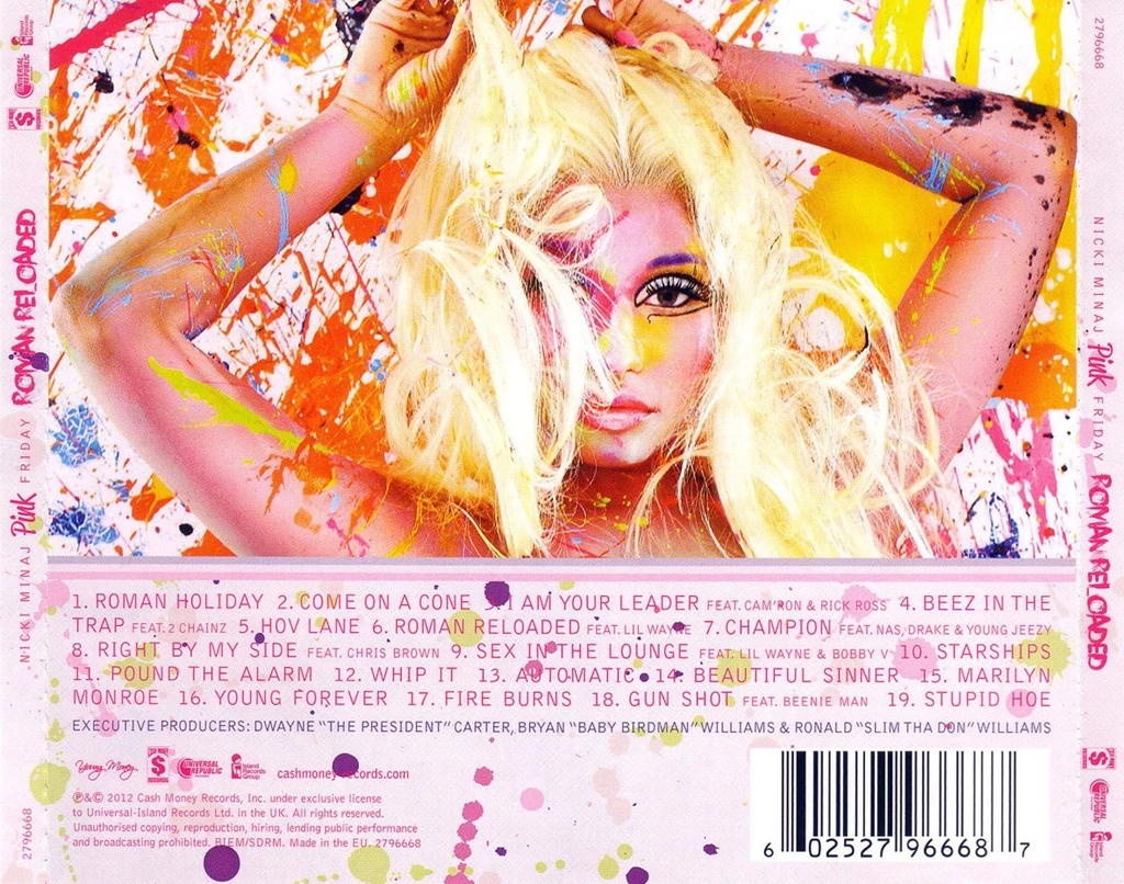 NICKI MINAJ PINK FRIDAY ROMAN RELOADED DELUXE EDITION FREE D