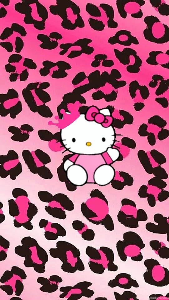 Dazzle My Droid: Freebies Pink Leopard Kitty Wallpapers