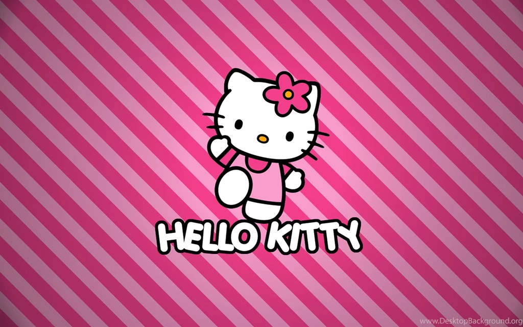 Download The Striped Hello Kitty Wallpaper, Striped Hello Kitty ...