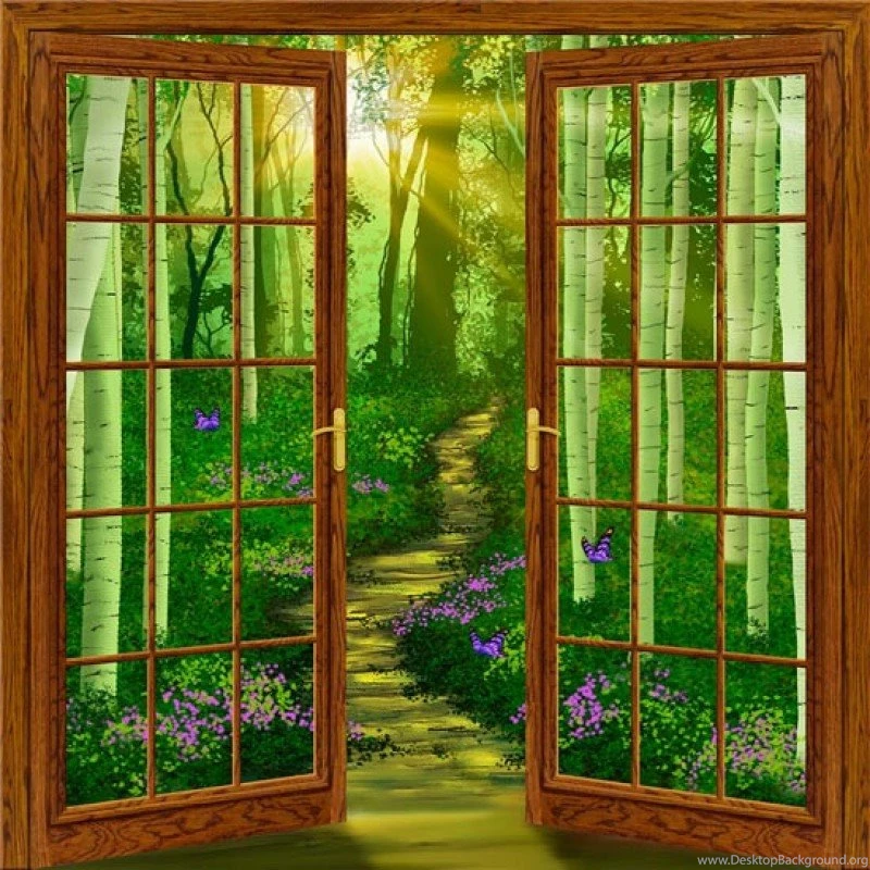 Doorway To Dreams (80" X 84")   French Door Wall Mural   Murals 101