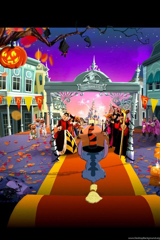 640x960 Disney Halloween Iphone 4 Wallpapers