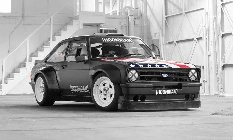 Introducing Ken Block's Gymkhana Escort – Watch It Burn Tires ...