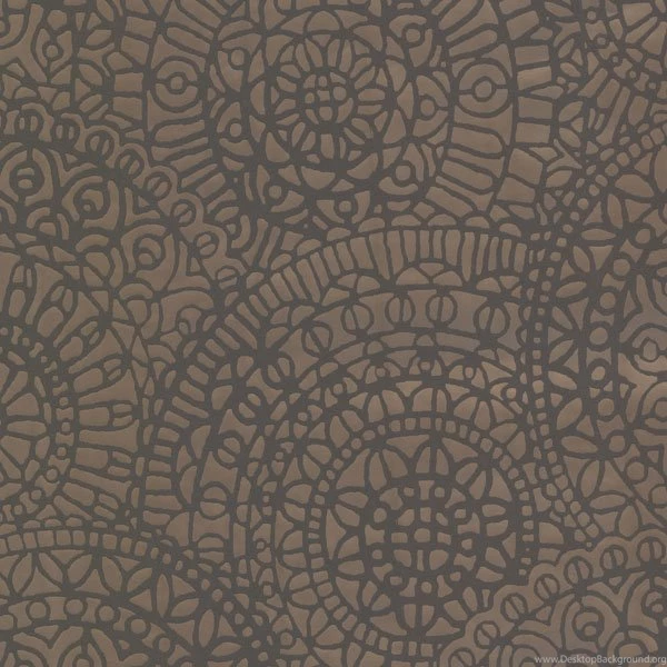 314044 Brown Lacey Suzani   Eijffinger Wallpapers