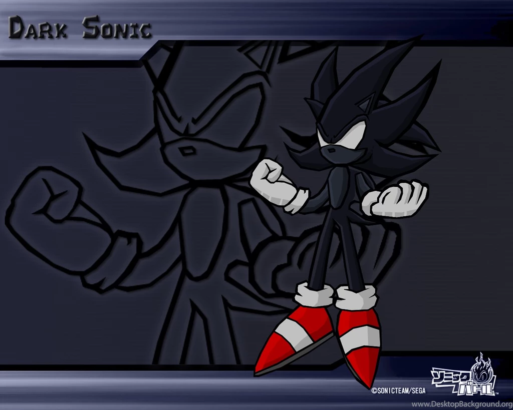 Dark Sonic Sonic Battle By DarkHaunter On DeviantArt