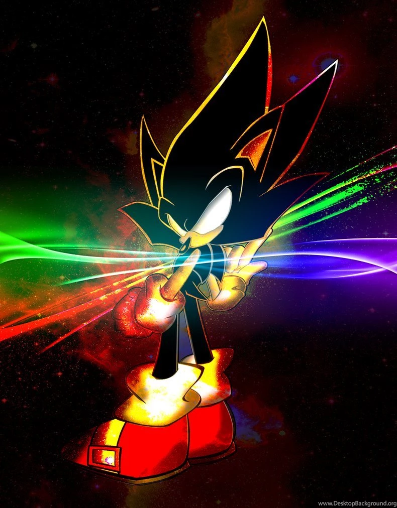 SONIC: DARK SUPER SONIC By Updown1234 On DeviantArt