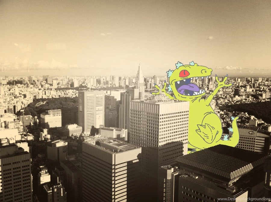 Reptar In Tokyo By Nopro555 On DeviantArt