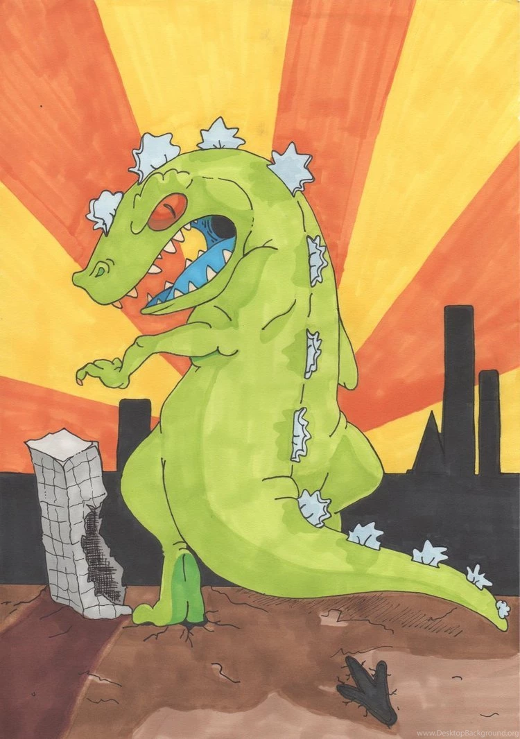 Reptar !! By TheKidKawaii On DeviantArt