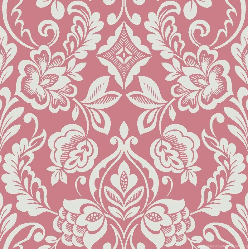 Floral Diamond Damask