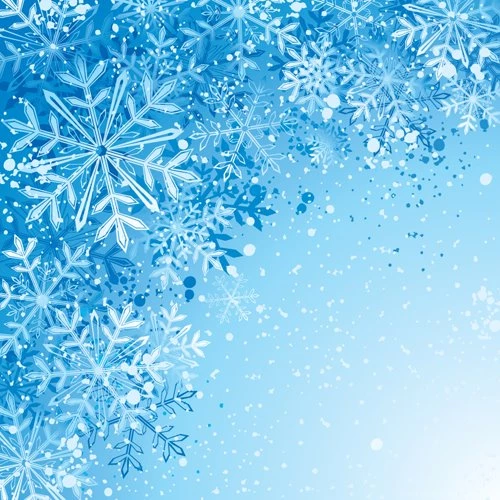 Winter Snowflake Backgrounds Art Design Vector 05 Vector ...