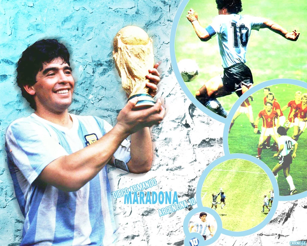Football Legends Diego Maradona Wallpapers In HD