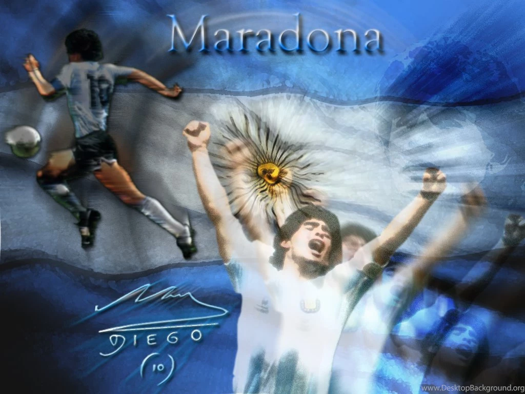Wallpapers For Windows Vista, Maradona Argentina