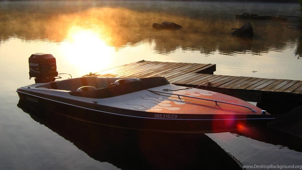 Wallpapers Speedboat Charger In The Morning 1920x1080