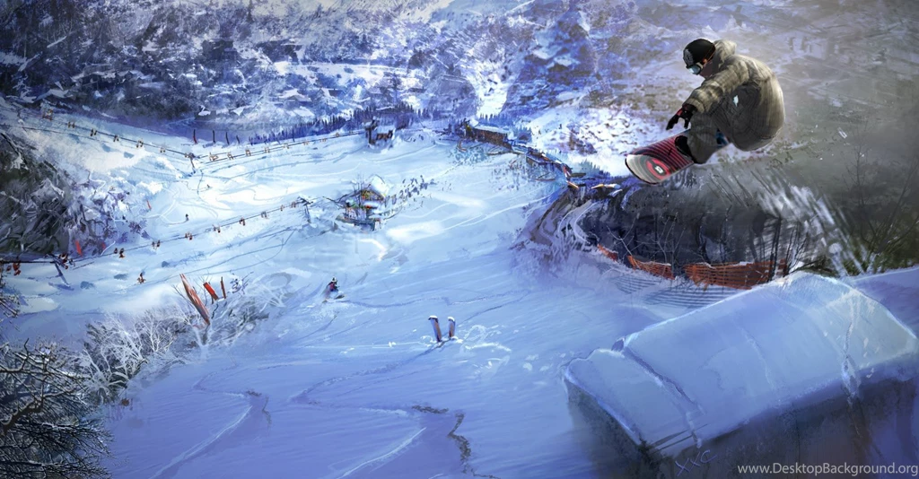 15 Cool Snowboarding Wallpapers