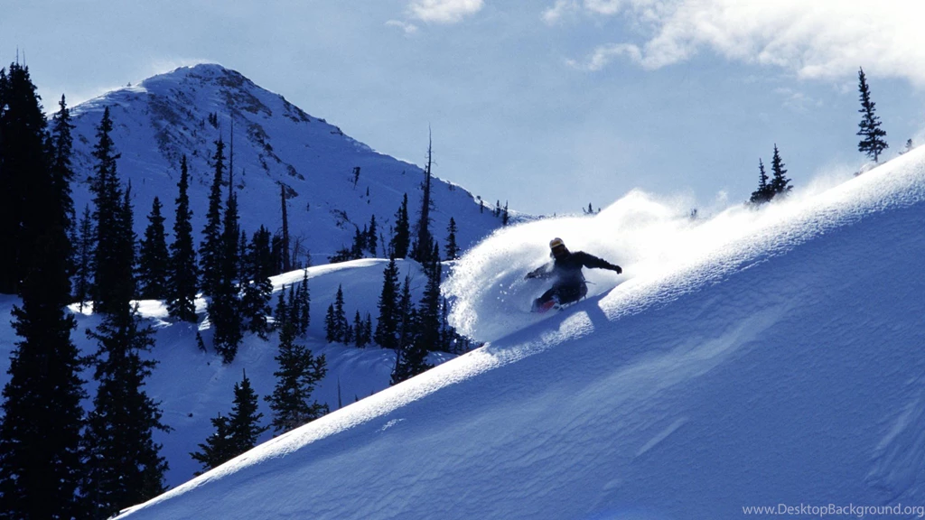 Mountains Nature Snow Landscapes Snowboarding