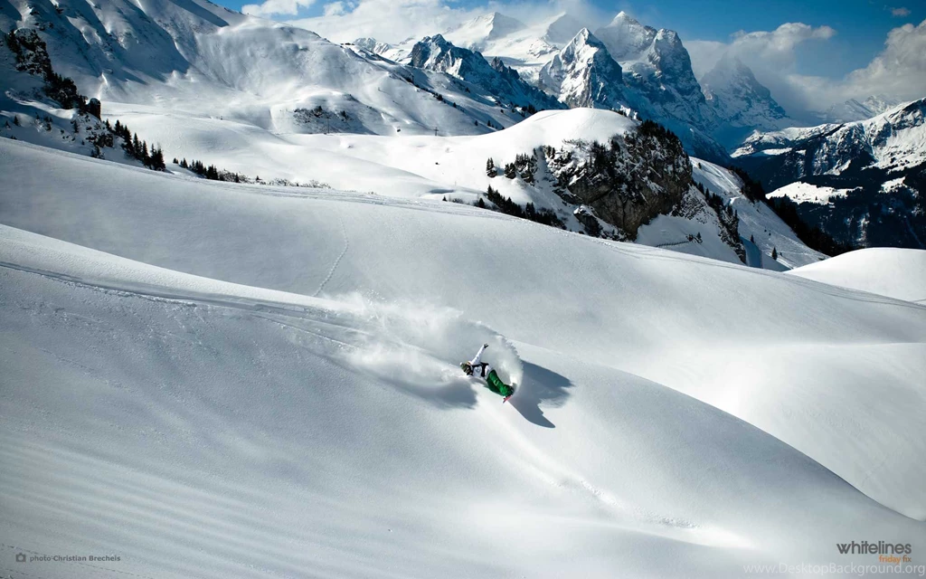 Blue Sky... Champaign Powder... It's The Schmidt. Whitelines ...