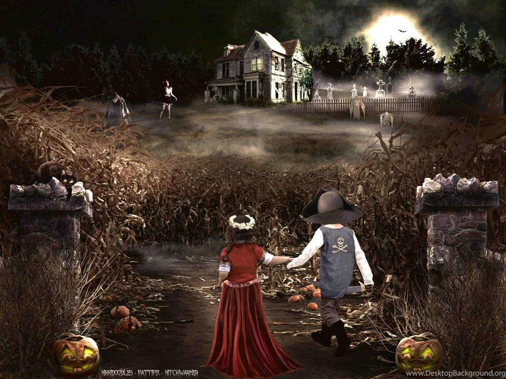 Top 1600x1200 Trick Or Treat Wallpapers