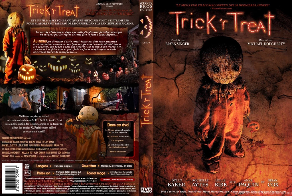 TRICK R TREAT Horror Thriller Dark Halloween Movie Film (6 ...