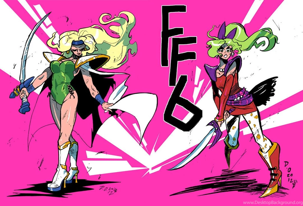 FF6 Sword Chicks By Weremole On DeviantArt