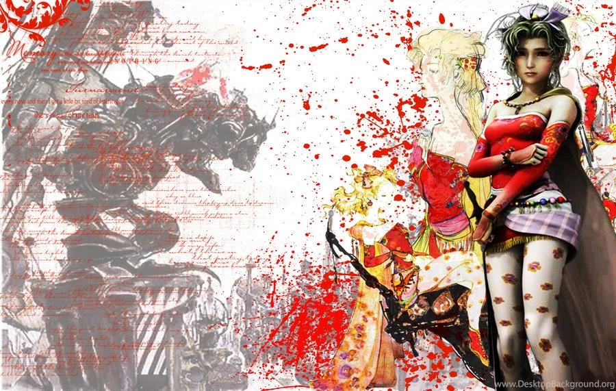 FFVI   Terra   A Splash Of Red By XX PumpkinQueen Xx On DeviantArt