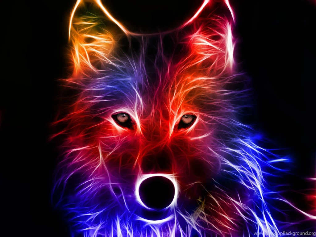Colour Dog Stripes Glow Awesome Colorful Backgrounds Wallpapers ...