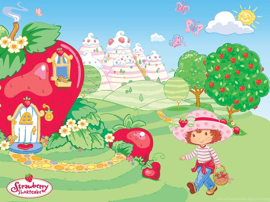Strawberry Shortcake Backgrounds Wallpapers Cave