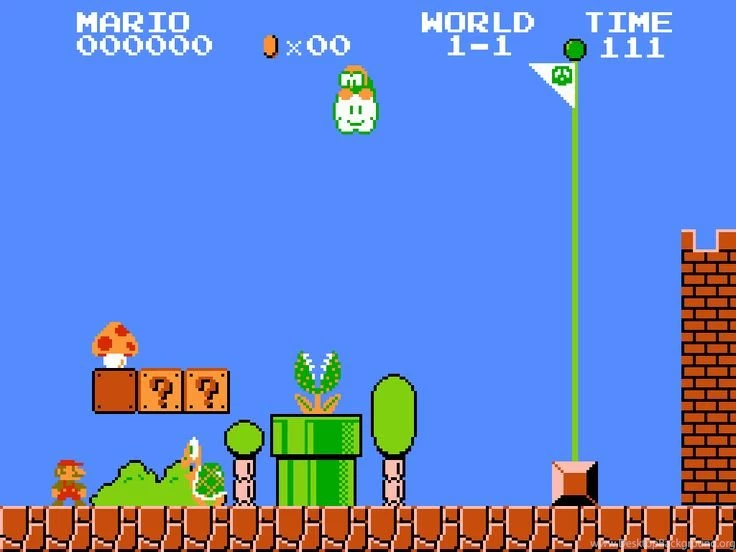 8 Bit Mario Wallpapers Wallpapers Cave