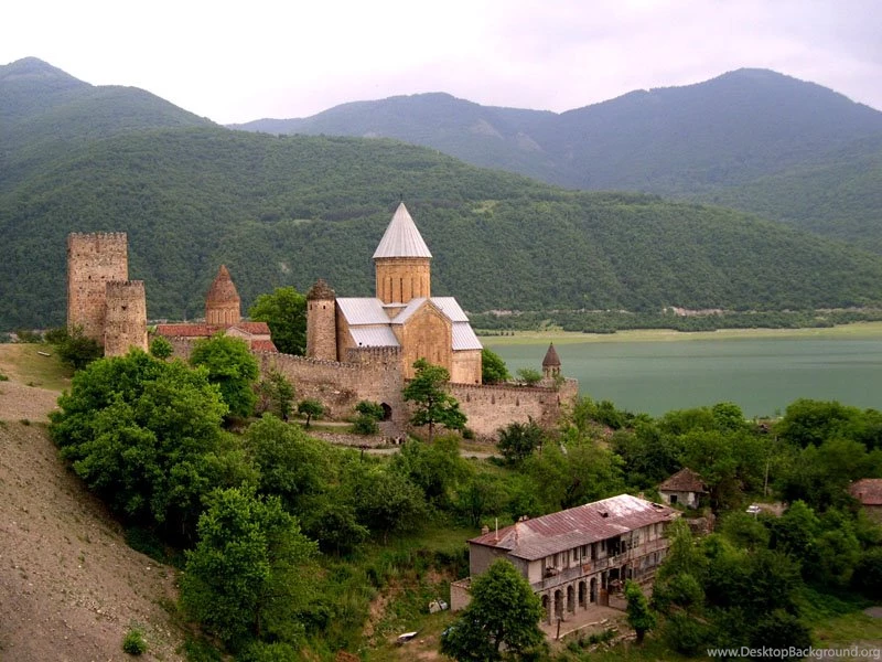 Wallpapers Castles Georgia Cities Image