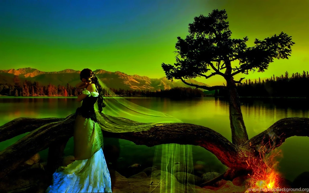 Sad Mood Sorrow Dark People Love Fantasy Girl Artwork Wallpapers ...
