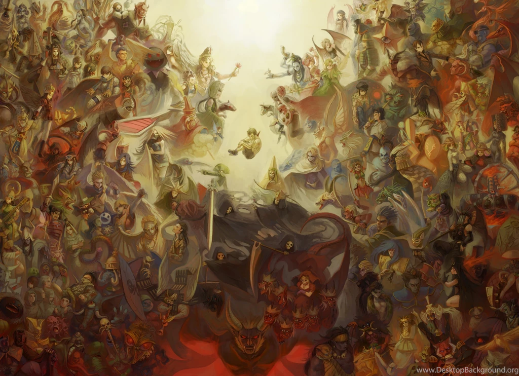 Video Games, Shin Megami Tensei, Odin, Raphael, Artwork, Beelzebub ...