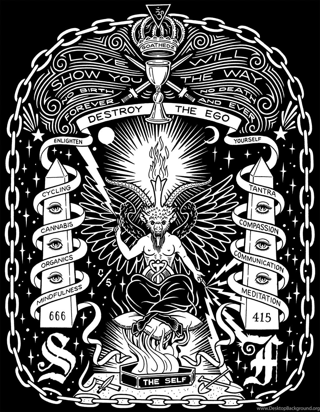 Wallpapers Baphomet .2 2327x3000