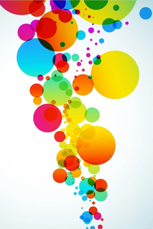 Colorful Abstract Dots iPhone HD Wallpaper, iPhone HD Wallpapers ...