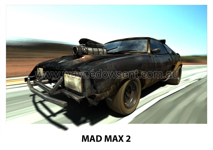 MAD MAX INTERCEPTOR SPEED PAINTING By Waynedowsent On DeviantArt