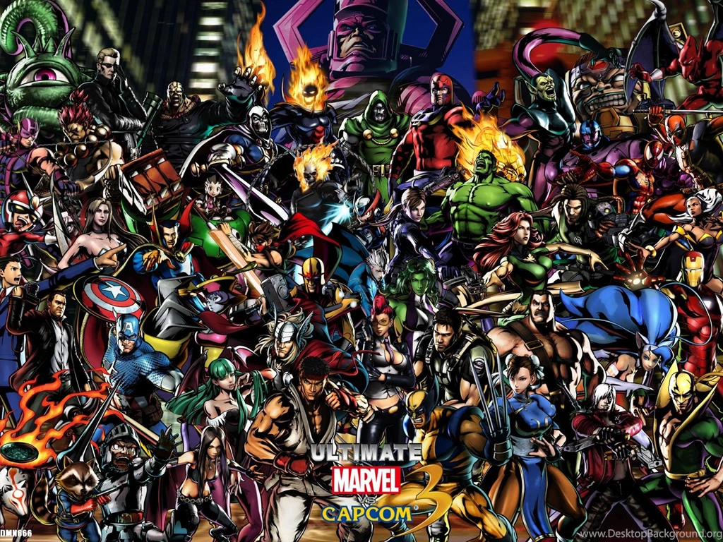 Marvel Vs Capcom Wallpapers Wallpapers Cave