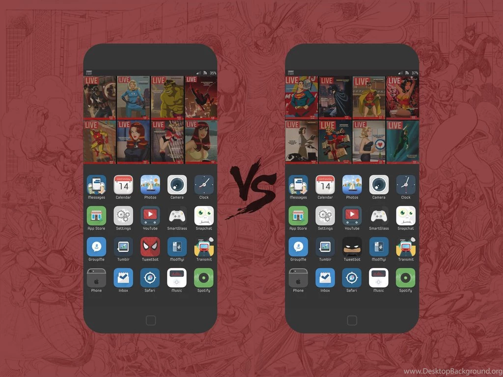 Marvel Vs DC By ThatGuyChris24 On DeviantArt