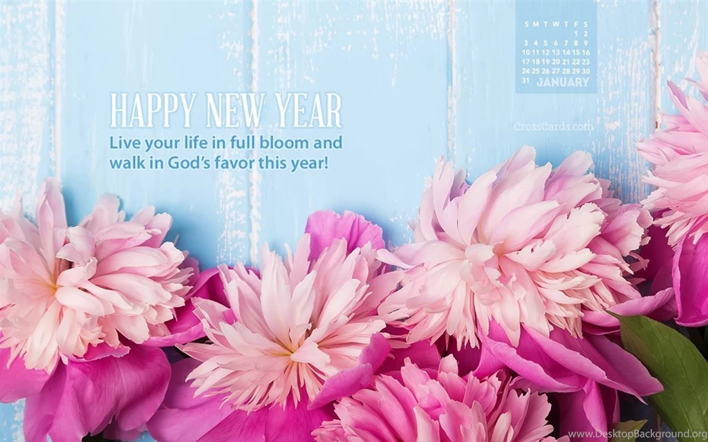 January 2016 Live In Full Bloom Desktop Calendar Free January ...