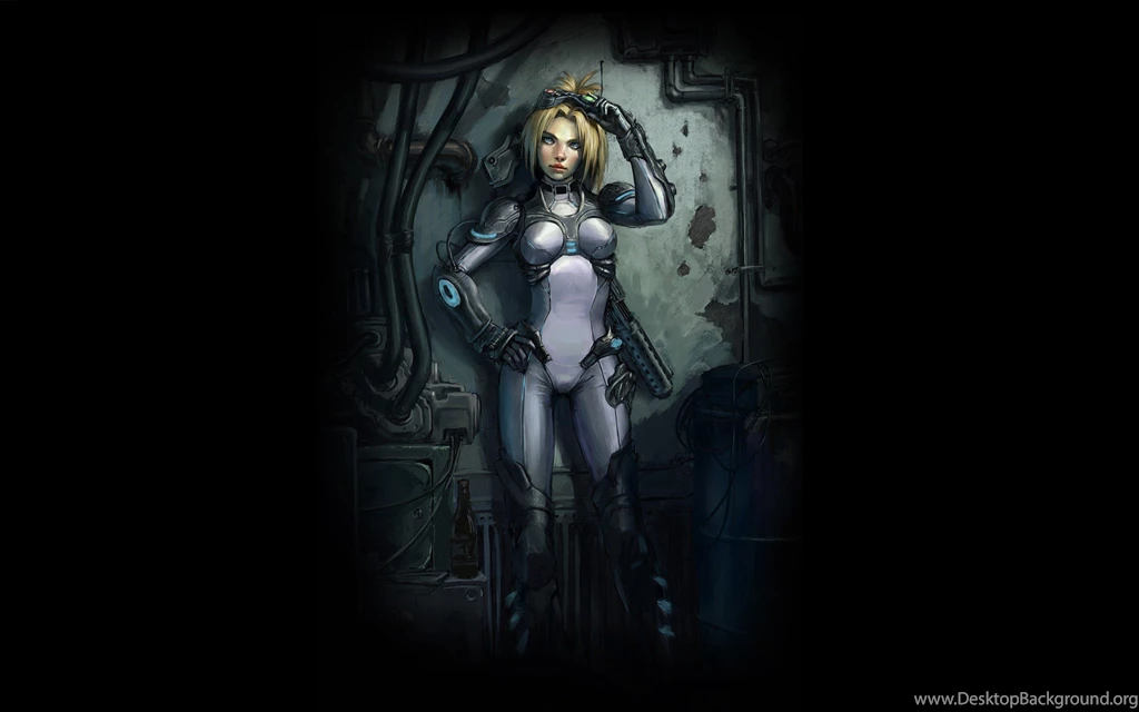 Blondes Women Starcraft Fantasy Art Nova Artwork Ghost Wallpapers ...