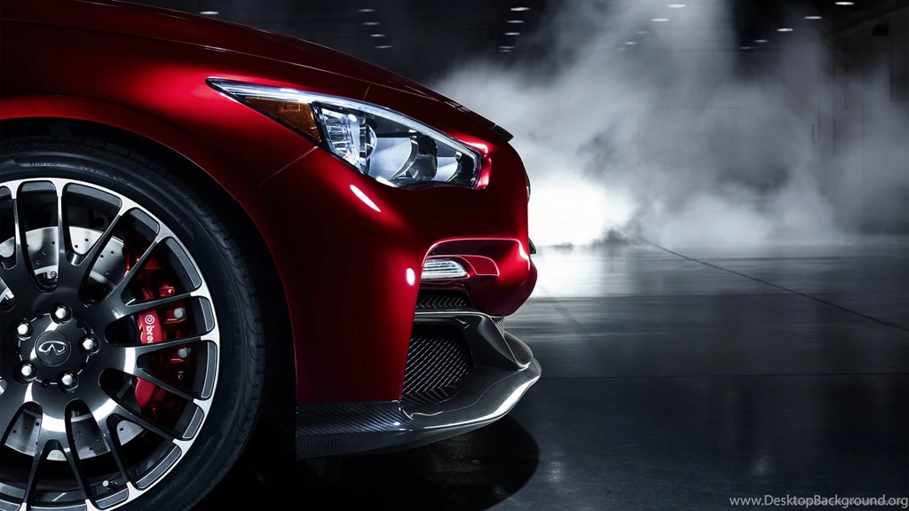 Infiniti Q50 Eau Rouge Concept Headlights Wallpapers For iPhone 4