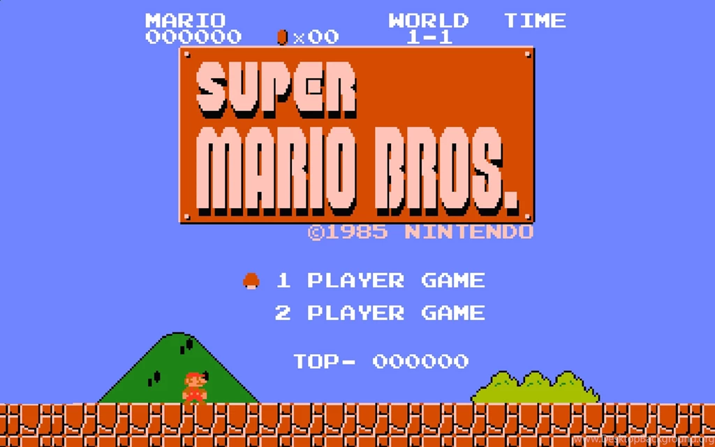 Nintendo Video Games Super Mario Bros Retro
