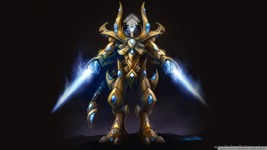 Wallpapers Starcraft Ghost Zealot Protoss 1920x1080