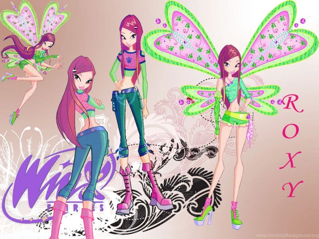 Wallpapers Roxy Winx Club Free Screensavers 1024x768
