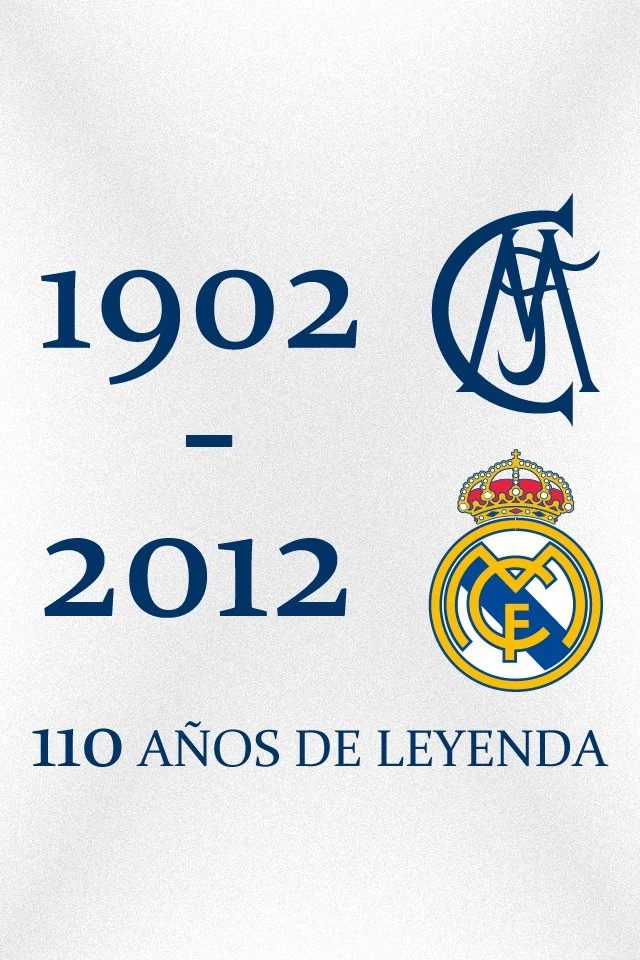 Real Madrid 110 Anos De Leyenda Wallpapers (iPhone) By Sjdvda On ...
