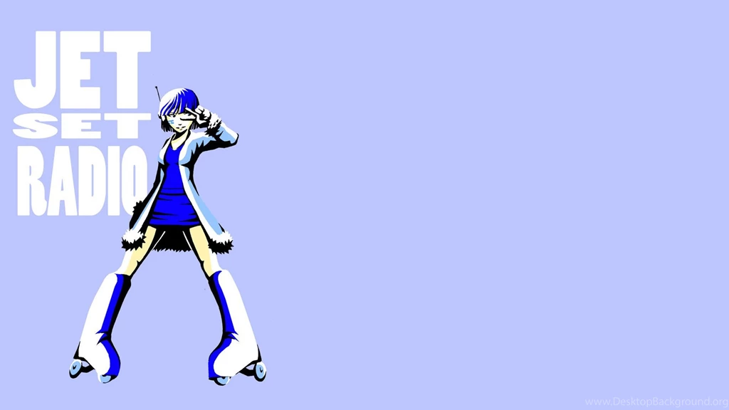 JET SET RADIO Action Platform Sports Grind Sega Anime Game (12 ...