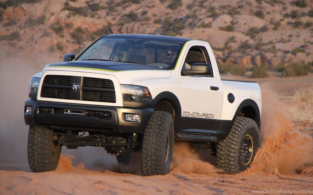 Jeep Dodge White Power HD Wallpapers