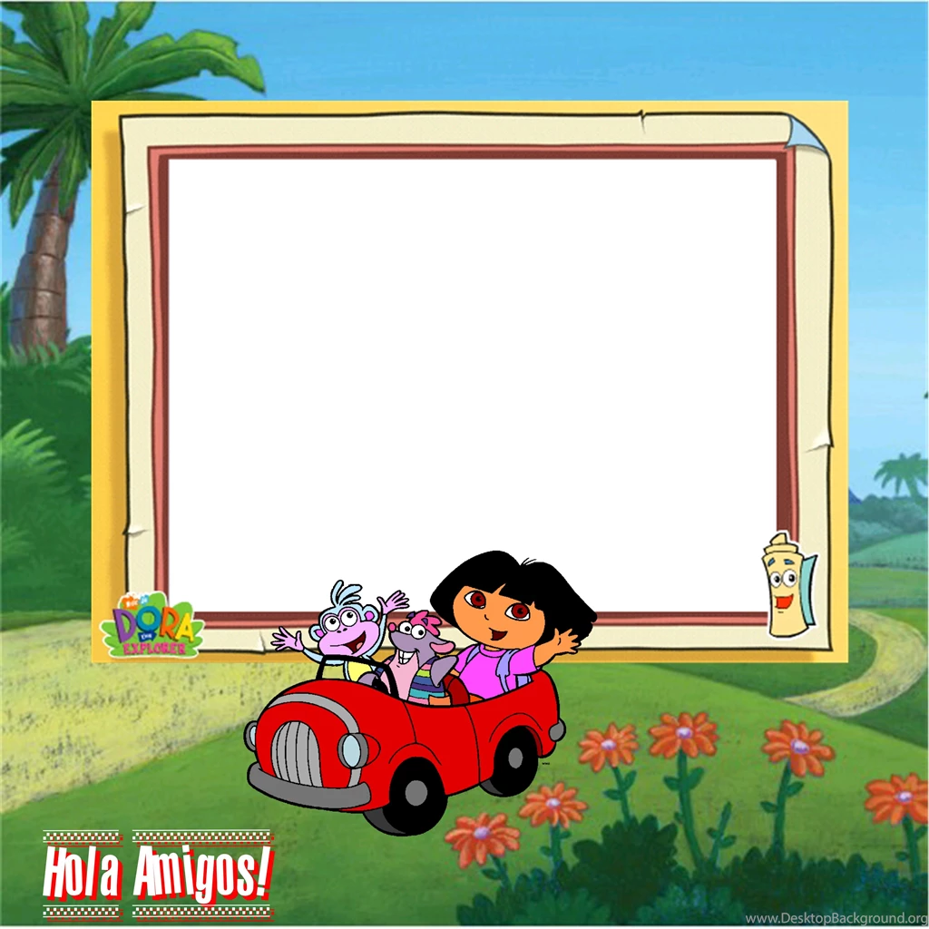 Dora The Exporer Quick Page Scrapbook Flair Challenges