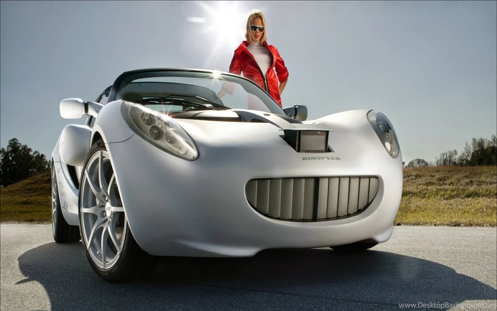 Hot Girl And Car High Definition Wallpapers