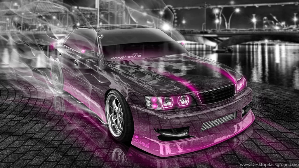 Toyota Chaser JZX100 JDM Tuning City Smoke Drift Car 2014 « El Tony