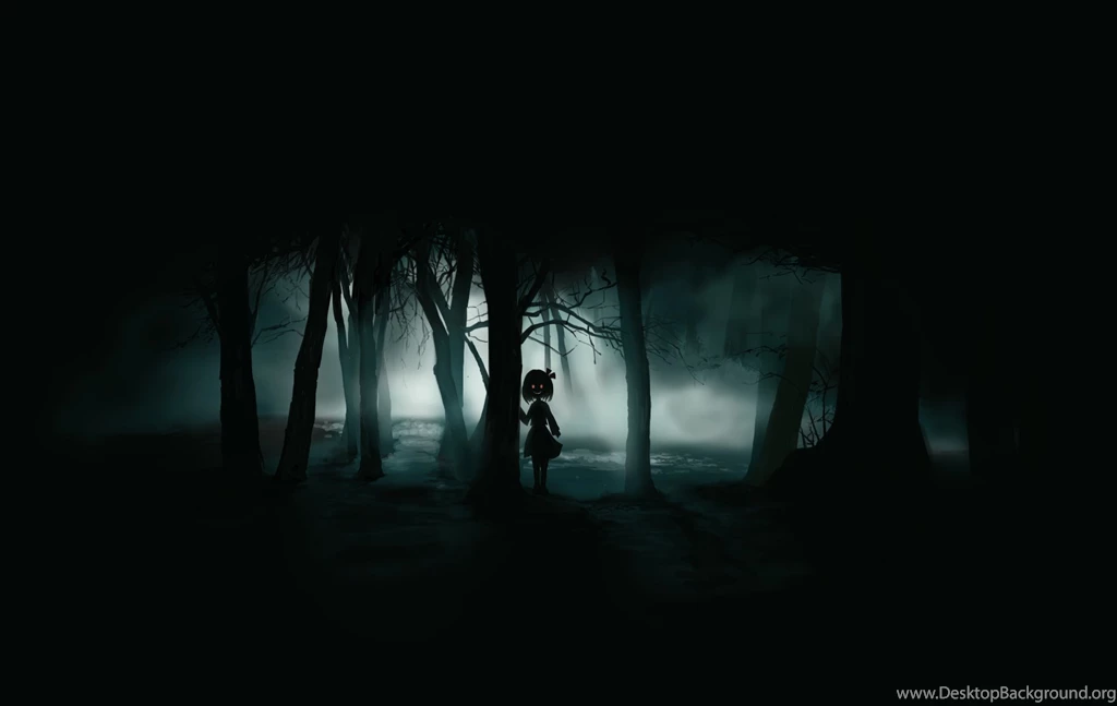 Dark Nartanz Red Eyes Rumia Touhou Tree Wallpapers