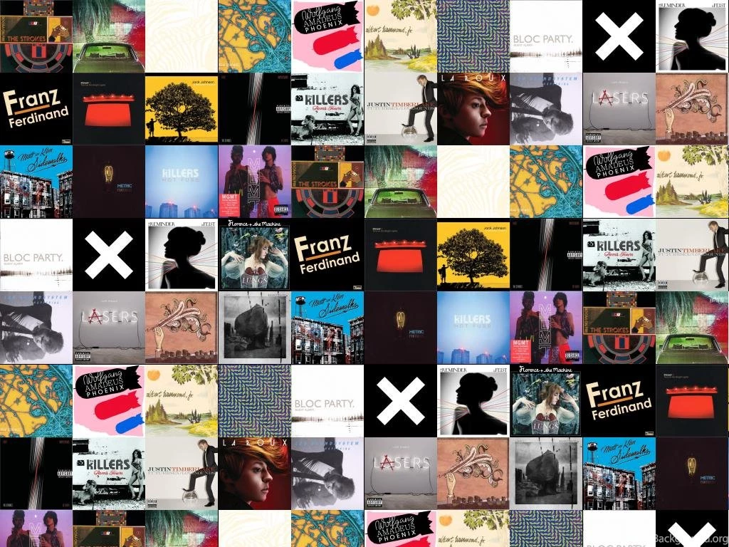 Wallpapers Interpol Create Tiled With Album Art Video Game And Dvd ...