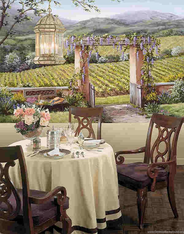 Tuscan View (arbor) Wall Mural 259 74045